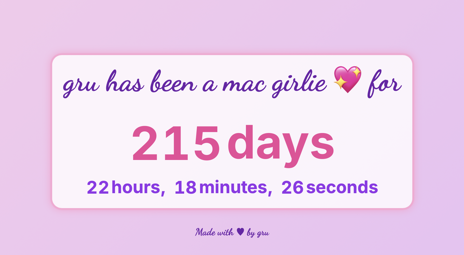 Mac girlie Thumbnail